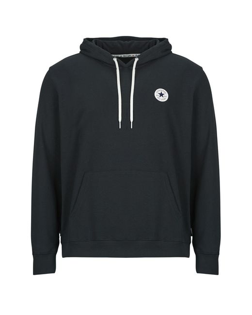 Converse Black Hoodies Chuck Patch Hoodie for men