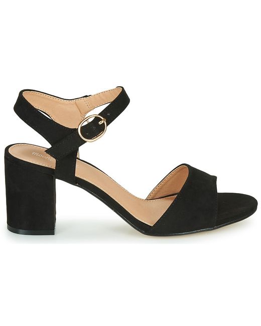 Moony Mood Black Megane Sandals