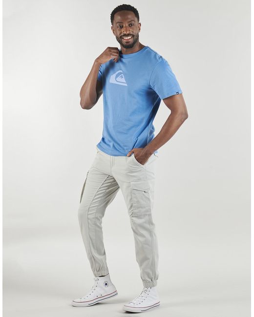 Jack & Jones Gray Cargo Trousers Jpstpaul Flake Cargo for men
