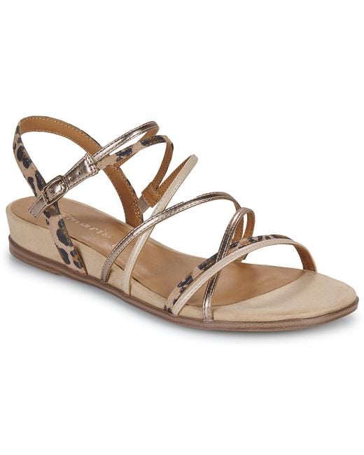 Tamaris Metallic Wedge Sandals 28103-445