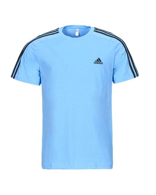 Adidas Blue T Shirt M 3s Sj T for men