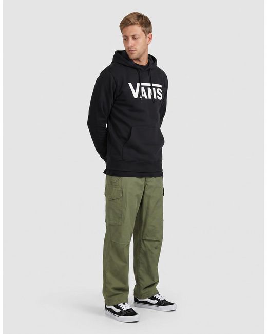 Vans Blue Hoodies Classic Po for men