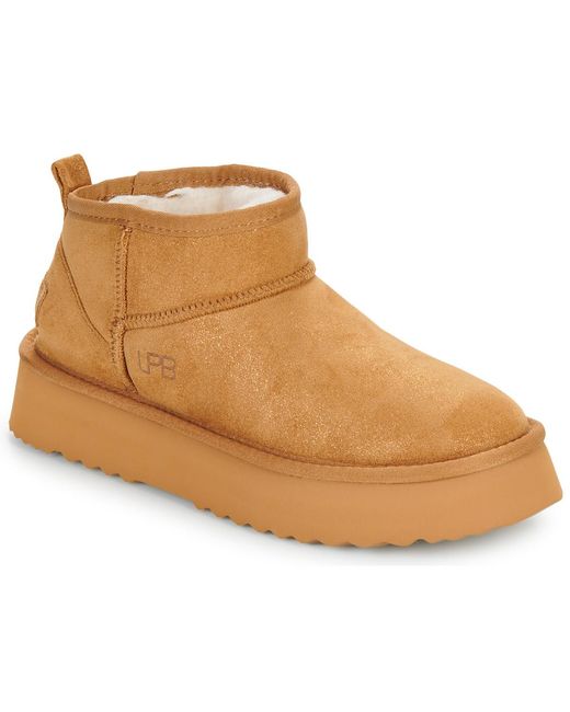 Les Petites Bombes Natural Mid Boots Julina