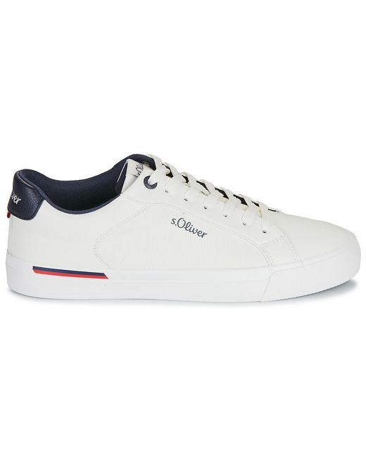 S.oliver White Shoes (trainers) 2177855-0100 for men