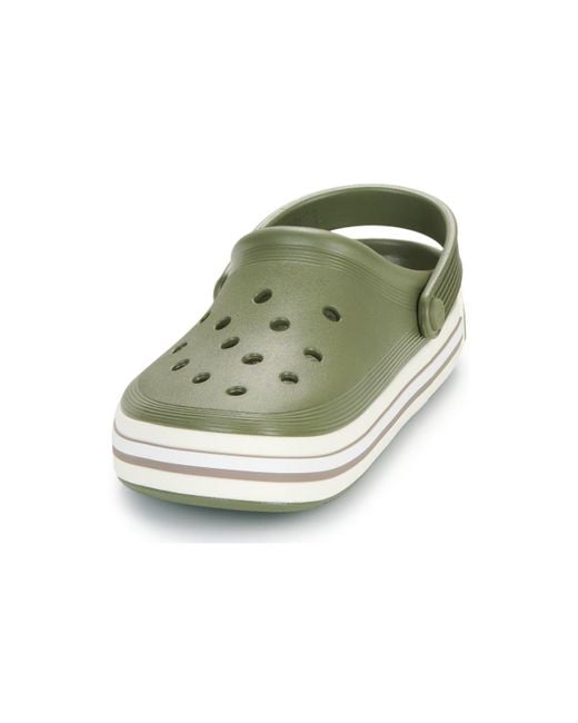 CROCSTM Green Clogs (shoes) Off Court Logo Clog