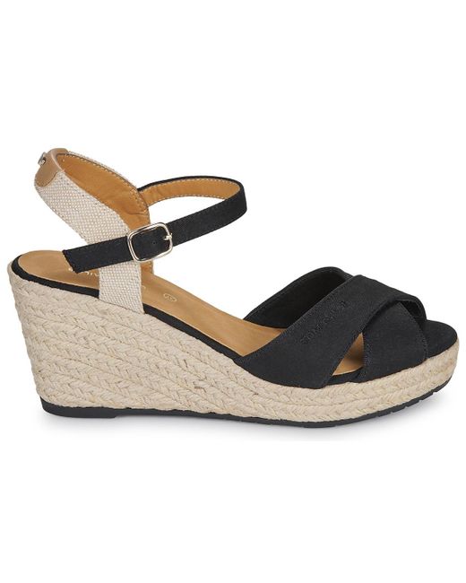 Tom Tailor Metallic Wedge Sandals Theresa