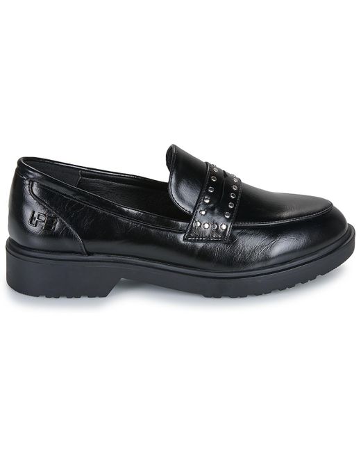 Les Petites Bombes Black Loafers / Casual Shoes Maori