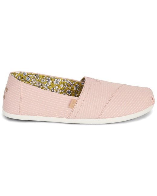 TOMS Pink Espadrilles / Casual Shoes Alpargata Classic