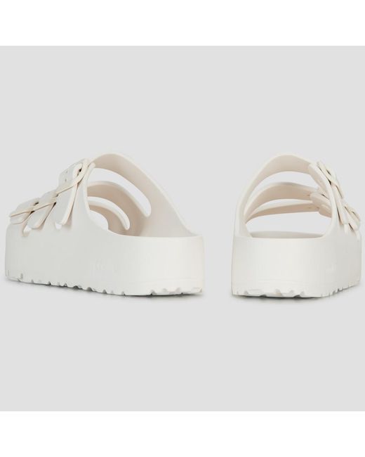 Birkenstock White Mules / Casual Shoes Florida Iii Flex Platform Eva