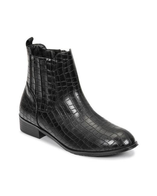 Moony Mood Black Poulin Mid Boots
