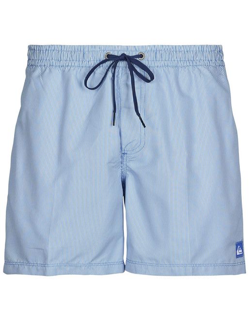 Quiksilver Blue Trunks / Swim Shorts Everyday Deluxe Volley 15 for men