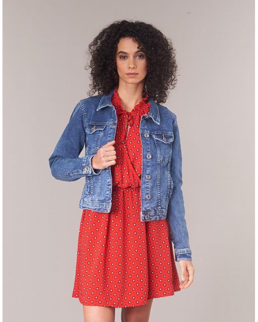 ONLY Blue Denim Jacket Onltia