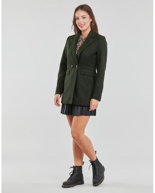 ONLY Green Coat Onldawn Blazer Cc Otw
