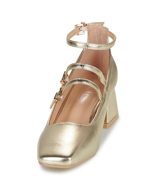 Moony Mood Metallic Heels Marilyn