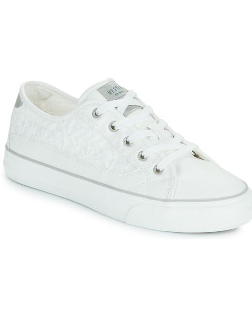 Mustang White Shoes (trainers) 1272309