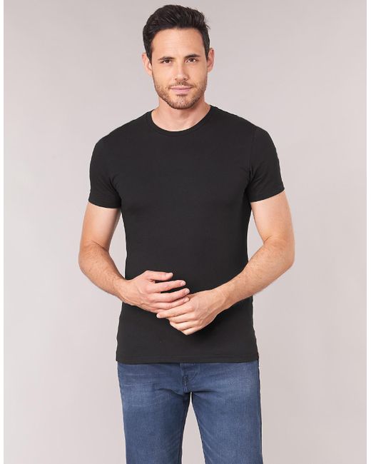 Levi's Black Slim 2-pack Crewneck Tee for men