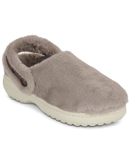 CROCSTM Gray Flip Flops Classic Unfurgettable Clog