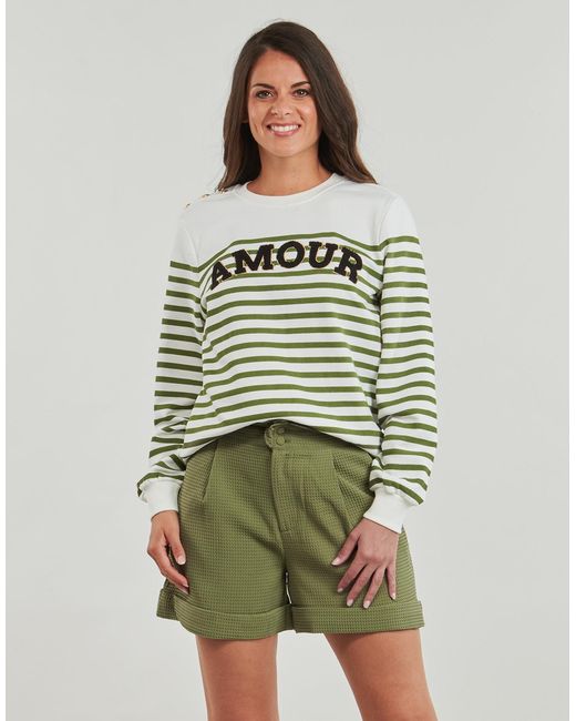 ONLY Green Sweatshirts Onlallie