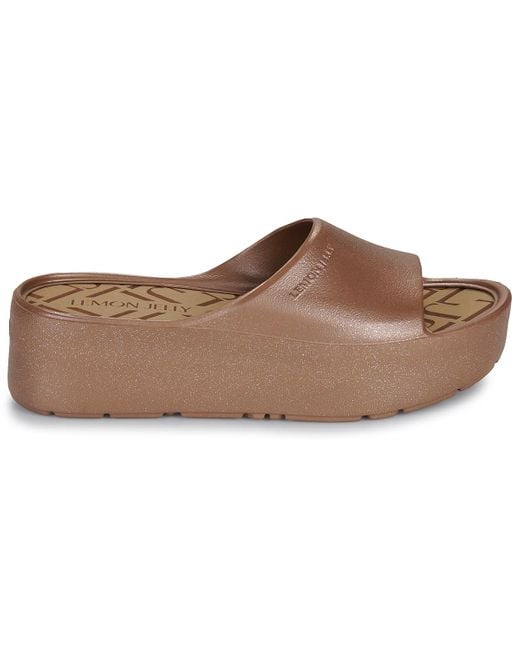 Lemon Jelly Brown Mules / Casual Shoes Fiorella