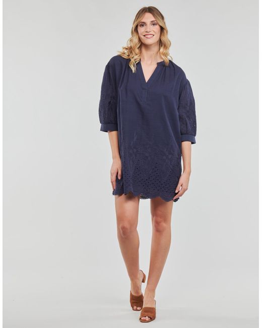 Betty London Blue Dress Nelcote