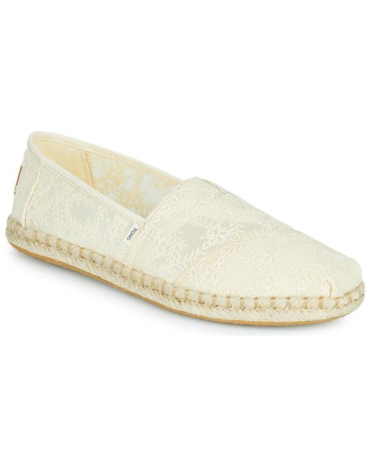 TOMS White Espadrilles / Casual Shoes Alpargata Rope