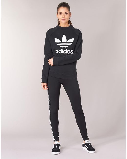 Adidas Black Trefoil Tight