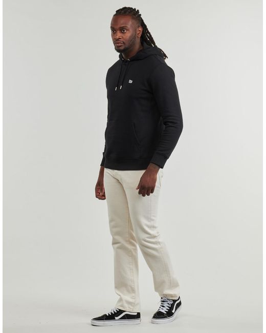 Lee Jeans Black Hoodies Plain Hoodie for men