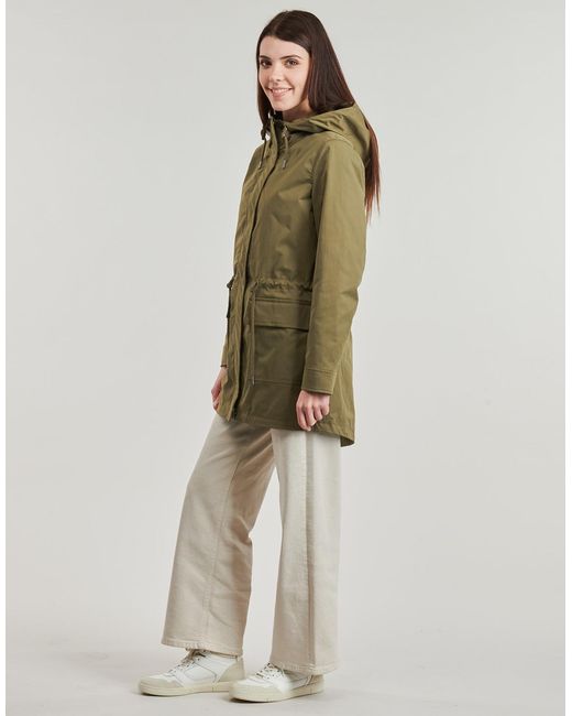 ONLY Green Parka Onllouise