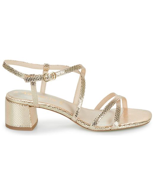 Tamaris Metallic Heeled Sandals 28204-968