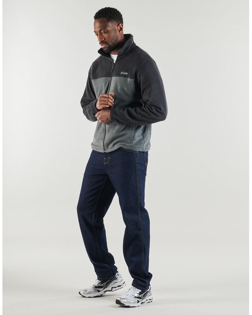 Columbia Black Fleece Jacket Steens Mountain Full Zip 2.0 for men