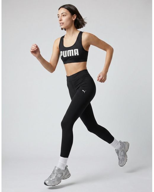 PUMA Black Sports leggings Ess Poly Tights
