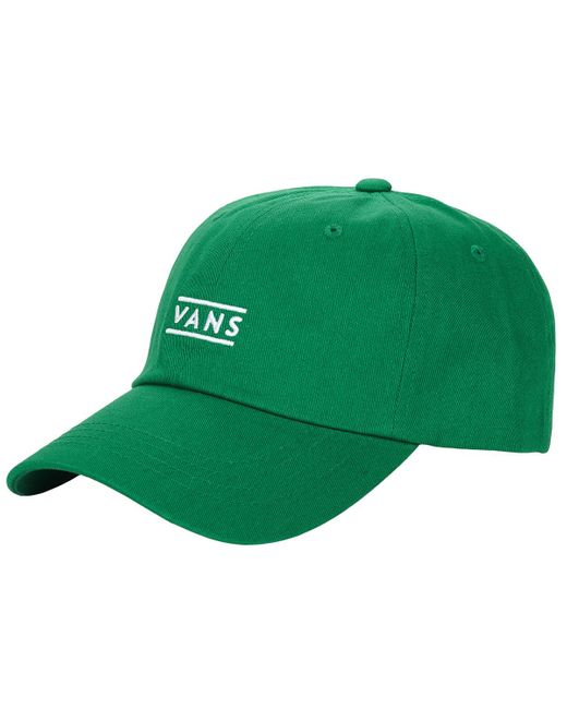Vans Green Cap Half Box Curved Bill Jockey for men