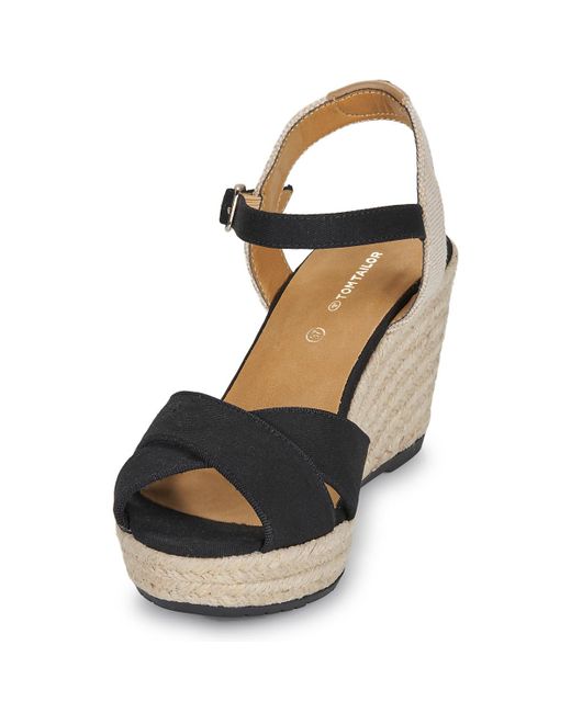 Tom Tailor Metallic Wedge Sandals Theresa