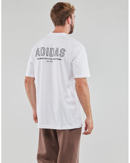 Adidas T Shirt Tee White for men