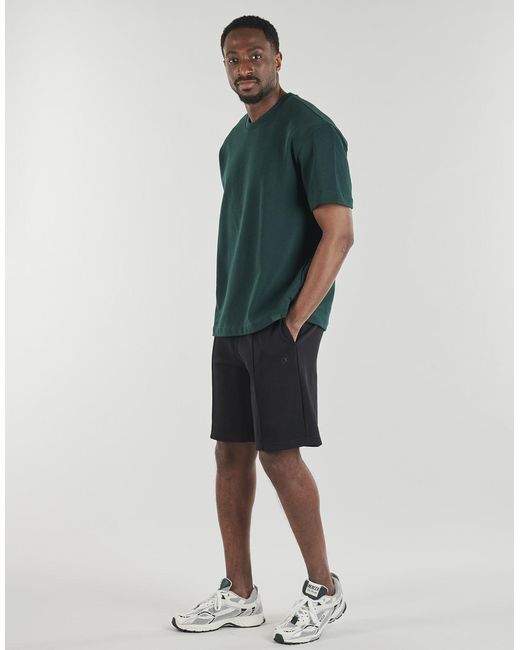 Champion Black Shorts Bermuda for men