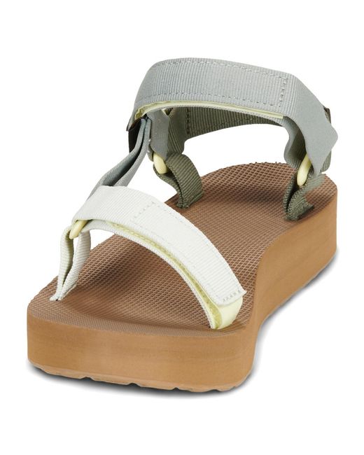 Teva Metallic Wedge Sandals Midform Universal