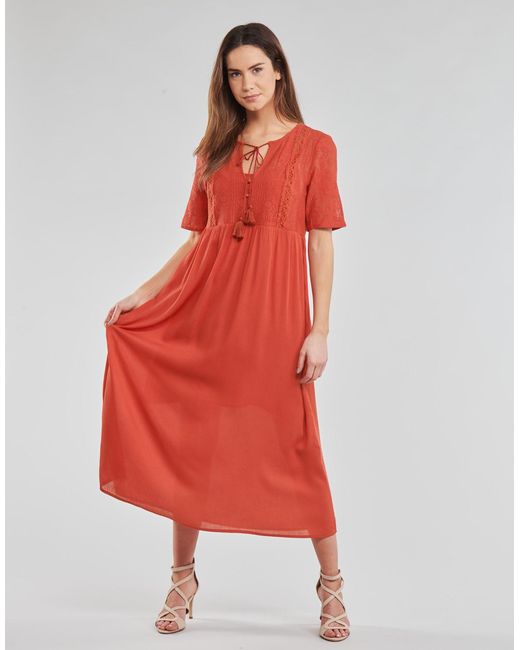 Betty London Red Orville Long Dress