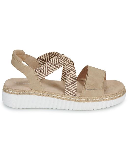 Tom Tailor Metallic Wedge Sandals Sento
