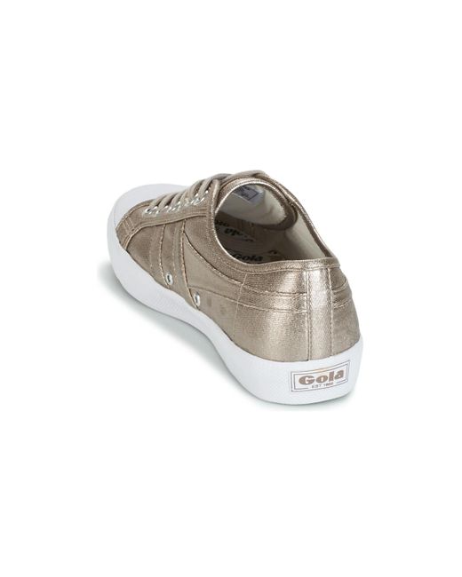 gola silver trainers