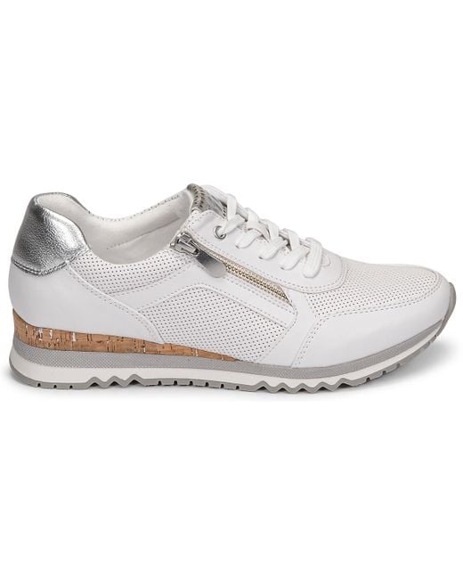 Marco Tozzi White Bella Shoes (trainers)