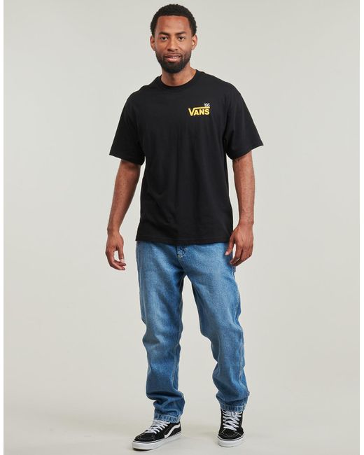 Vans Black T Shirt Posted Ss for men