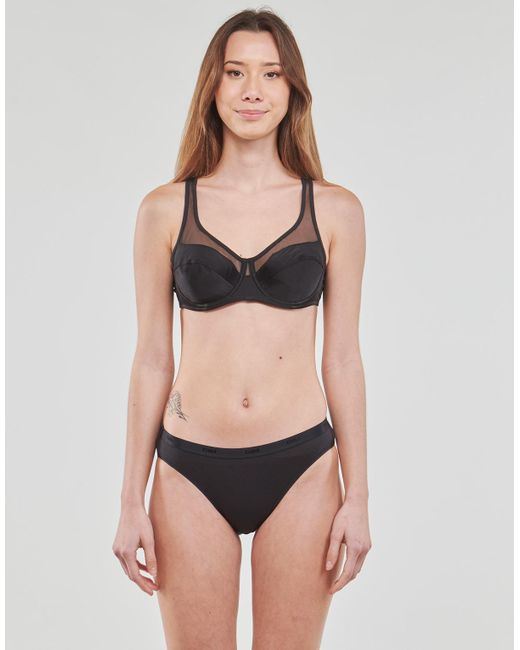 Dim Black Underwire Bras Generous Classic