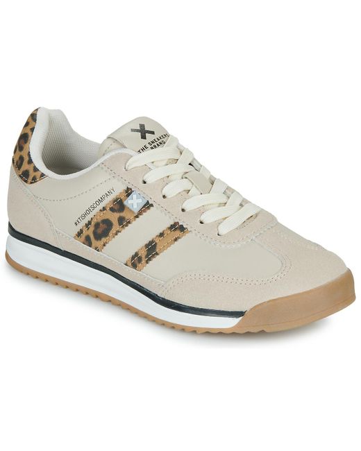 Xti White Shoes (trainers) 144587-leopard