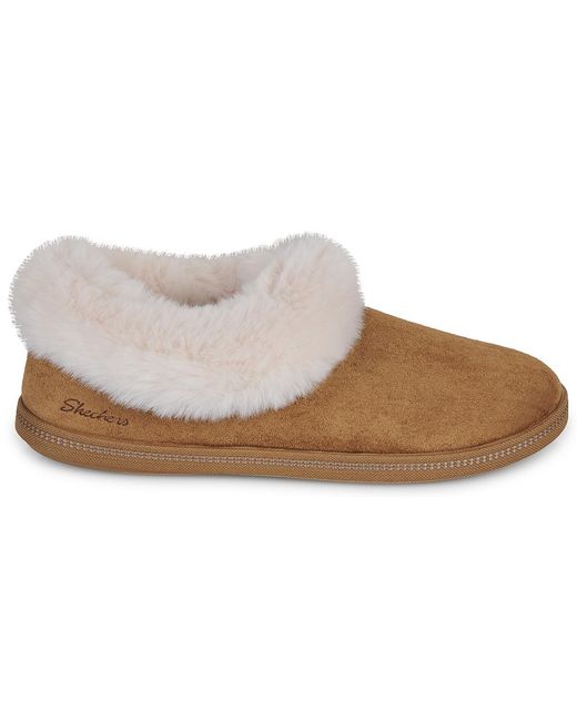 Skechers Brown Flip Flops Cozy Campfire