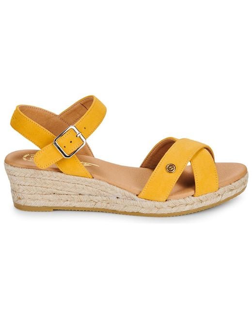 Betty London Metallic Espadrilles / Casual Shoes Giorgia