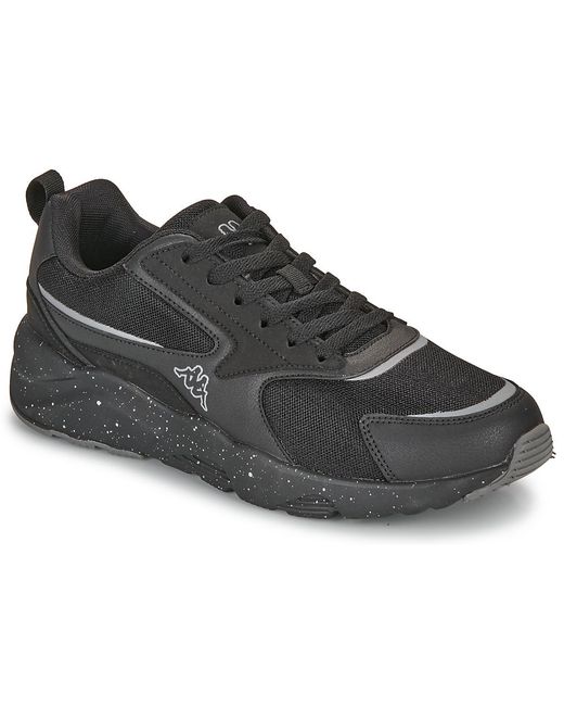 Kappa Black Shoes (trainers) Logo Safir for men