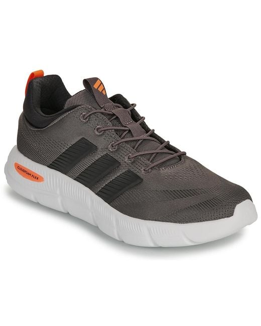 Adidas Black Shoes (trainers) Cloudfoam Flex - Elastic Laces for men
