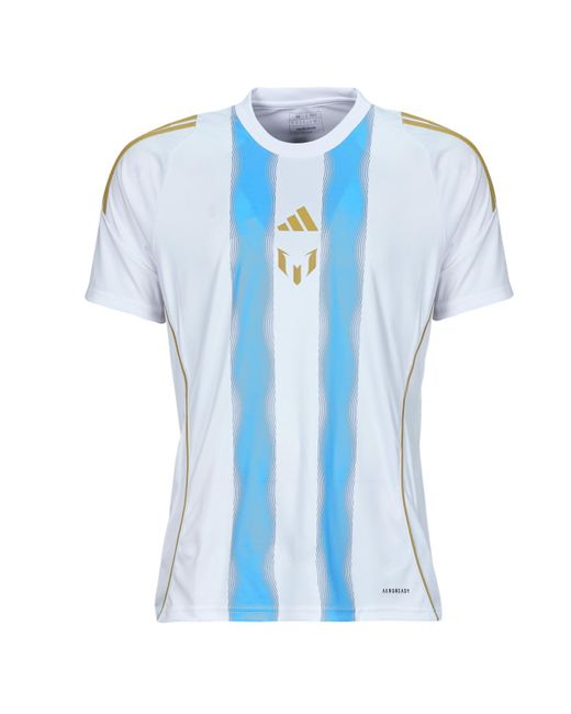 Adidas Blue T Shirt Messi Tr Jsy for men