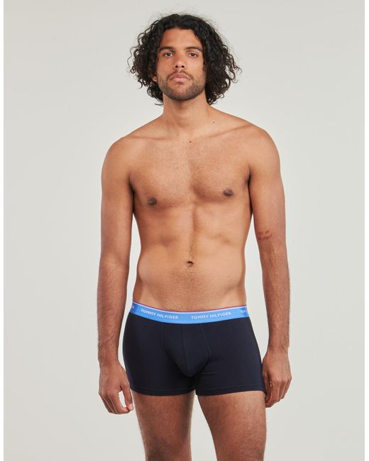 Tommy Hilfiger Blue Boxer Shorts Premium Essentials X5 for men