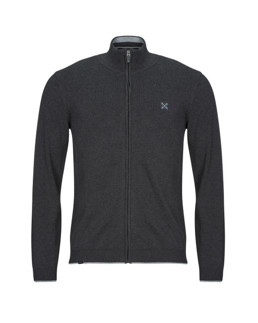 Oxbow Black Cardigans R2pezip for men